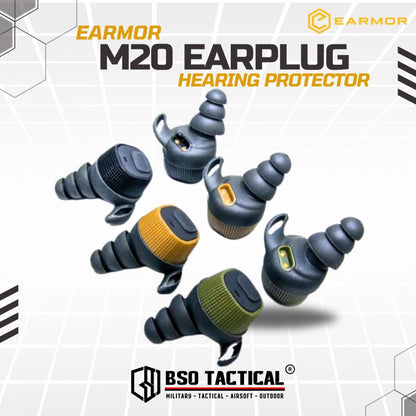 Earmor M20 Electronic Earplug Hearing Protection Opsmen for IPSC