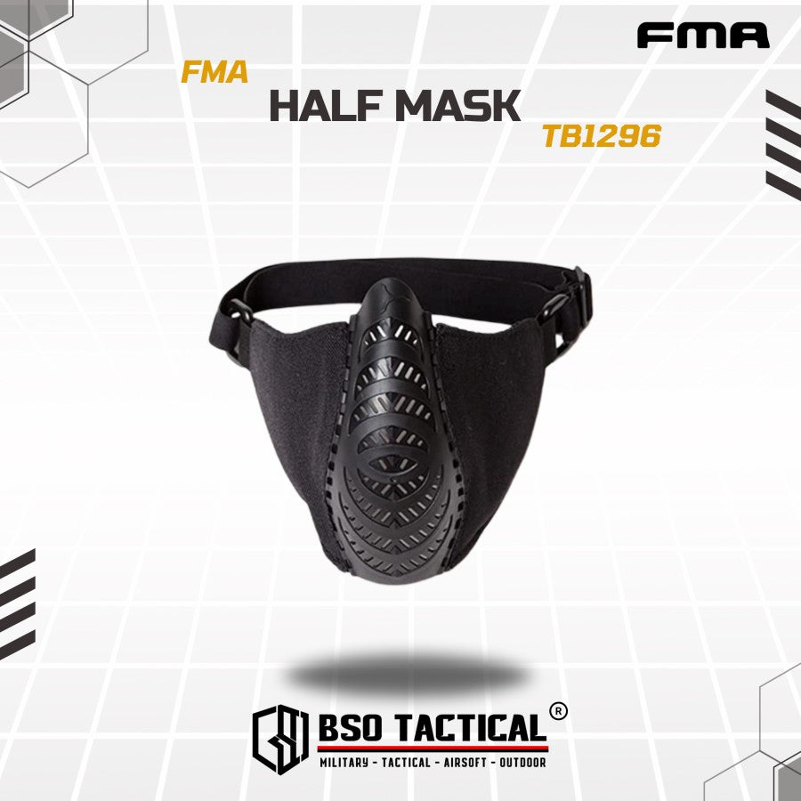 FMA Masker Half Face Kain Pelindung dengan Perlindungan Tinggi dan Kenyamanan Maksimal untuk Outdoor Acitvity - TB1296