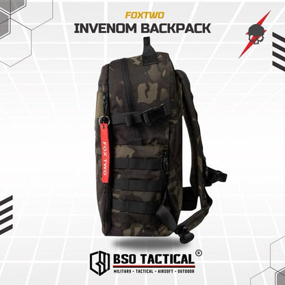 FOX TWO Invenom Tas Ransel Foxtwo Backpack Tactical EDC Outdoor Bag Multifungsi