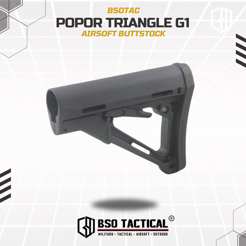 BD Tactical Popor Triangle Gen 1 Polymer with Airsoft AEG WGG GBBR