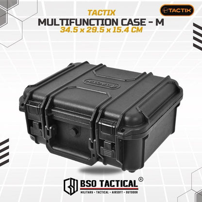 Koper Multifungsi Tactix Tactical Outdoor Tough Case Waterproof - Size M