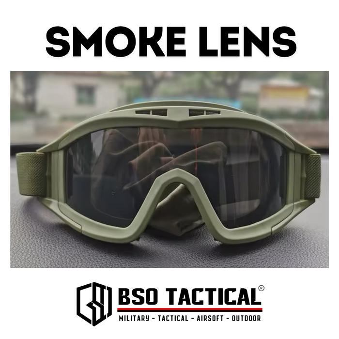 Replacement Lens Goggle Lensa 2mm Thick