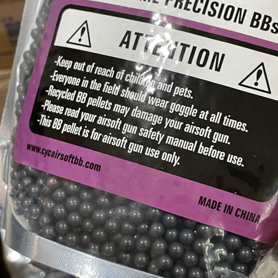 BB CYC 6mm 0.36 g 0,36 g 2700 Shots Original For Airsoft - ORIGINAL