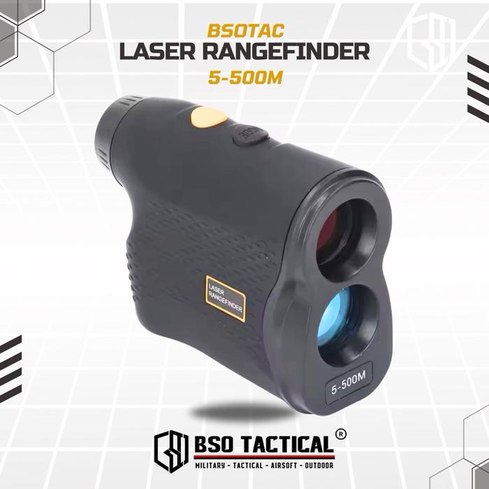 Teropong Outdoor Laser Rangefinder 5-500M / 5-600M Outdoor Telescope Speed Monocular Distance Meter Accurate Camping
