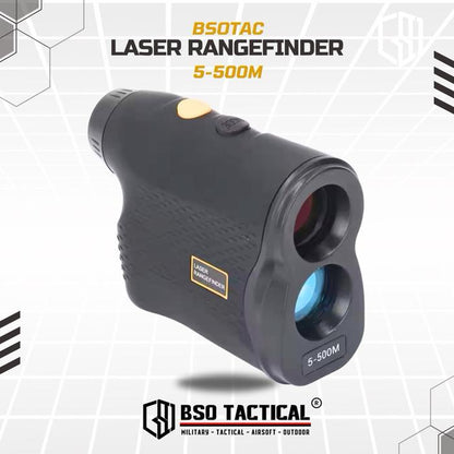 Teropong Outdoor Laser Rangefinder 5-500M / 5-600M Outdoor Telescope Speed Monocular Distance Meter Accurate Camping