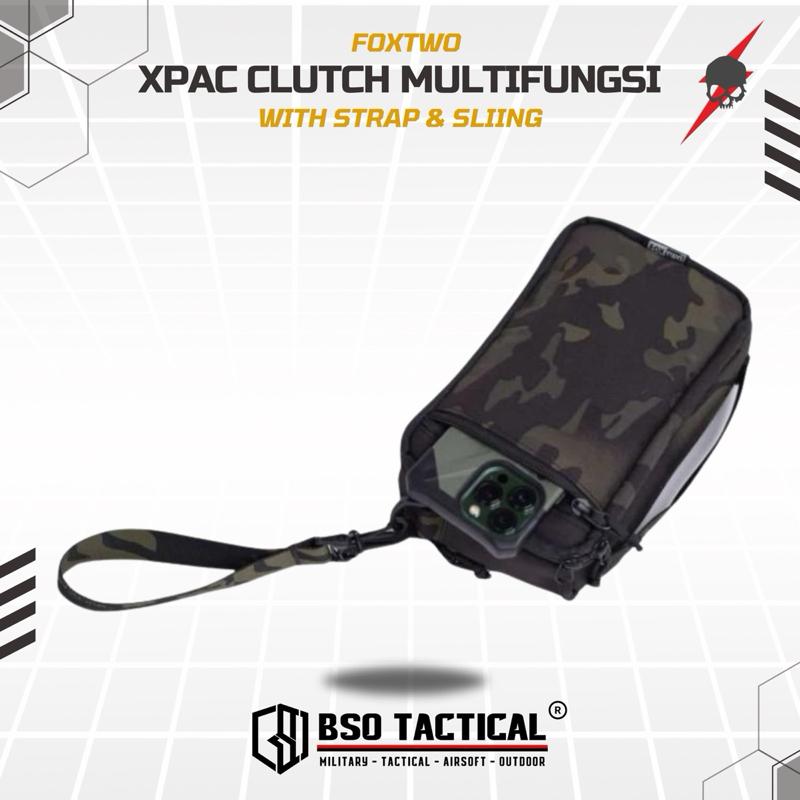 FOX TWO Handbag XPAC Clutch Sling Bag Multifungsi Pocket EDC ORIGINAL Foxtwo