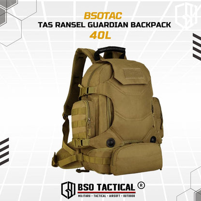 Tas Ransel Guardian Tactical Outdoor Multipurpose Backpack 40L Bag
