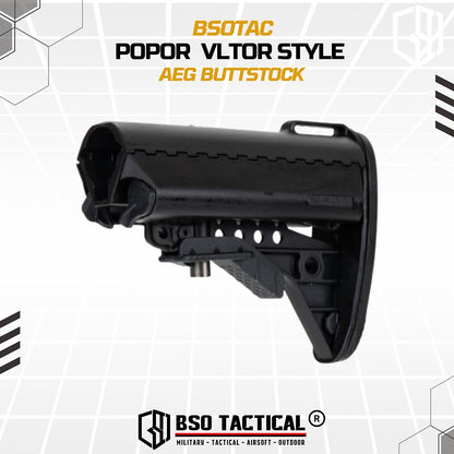 Popor Tactical Airsoft VLTOR Style AEG Buttstock