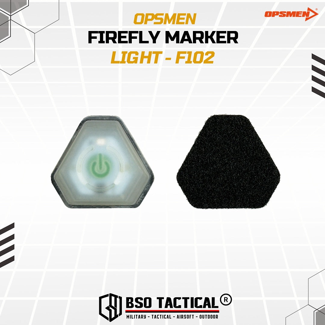 Opsmen Tactical Signal Light F102 Firefly Marker Light Green 90 Hours