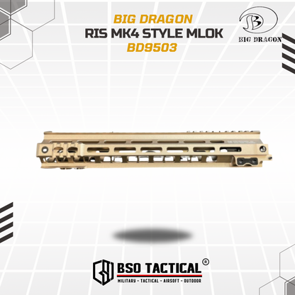 BD Tactical RIS Geiselle MLOK Modular Handguard MK4 7" 9.5" 13"