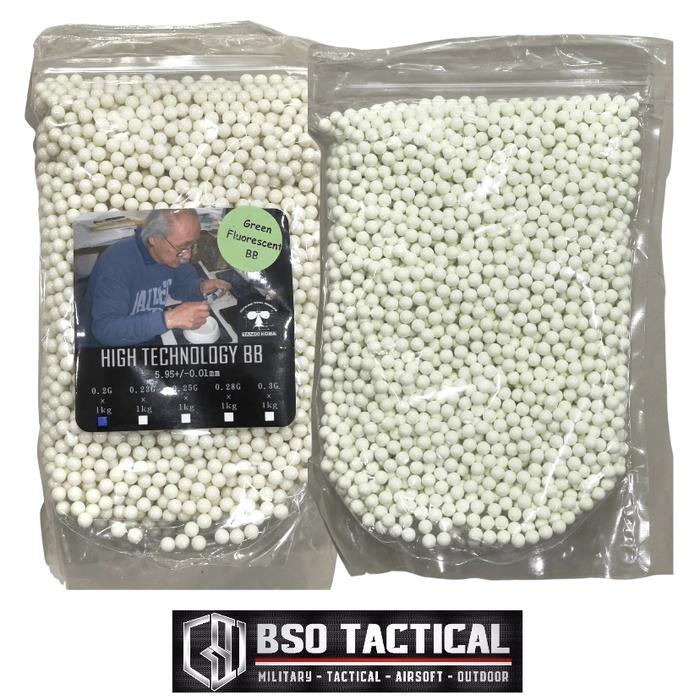 Taniokoba BB Airsoft 6mm Green Tracer 0.20 0,20 5000rds High Tech - ORIGINAL