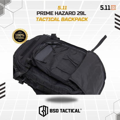 Tas Ransel 5.11 Hazard Prime 29L Tactical Outdoor Backpack Multi Storage - ORIGINAL