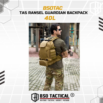 Tas Ransel Guardian Tactical Outdoor Multipurpose Backpack 40L Bag