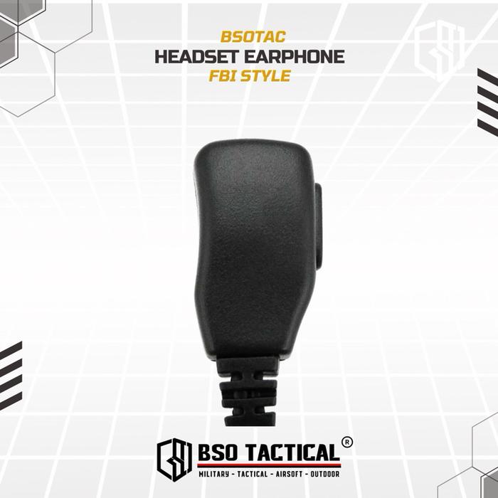 Headset Earphone Walkie Talkie FB Style 2 Pin HT