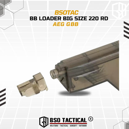 BB Loader Big Size 220 Rd BB 6mm Quick Reload Mag AEG GBB