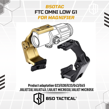 UN Style FTC Omni Low G1 Magnifier Mount CNC