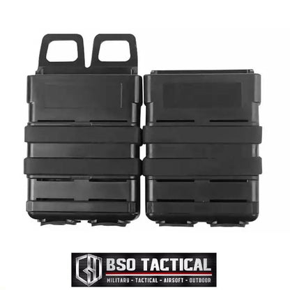 Fast Mag Tactical 556 Double Mag Pouch Molle Rubber Clip