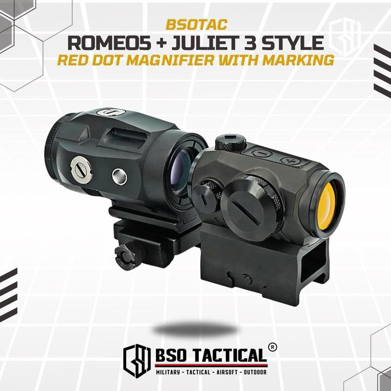 Red Dot Scope SIG ROMEO5 Magnifier JULIET3X Holosight Tactical Combo Package