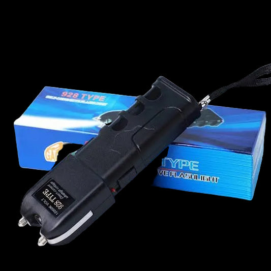 Stun Gun 928 Senter Setrum Alat Kejut Listrik Survival EDC Gear Self Defense Best Quality