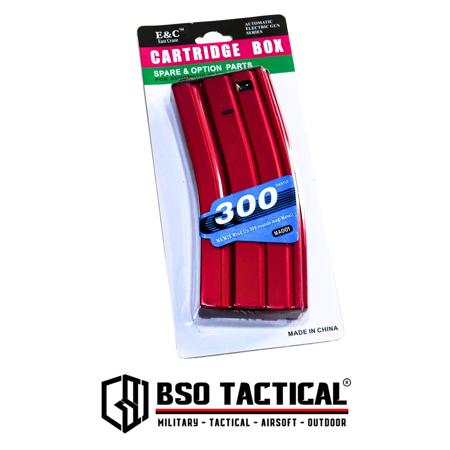 Mag Kerek E&C 300rd Hicap AEG M 4 Metal Lightweight
