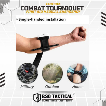 Turniket Emergency Tourniquet Strap – Gear Pertolongan Pertama Outdoor Alat Bantu Pertolongan Darurat