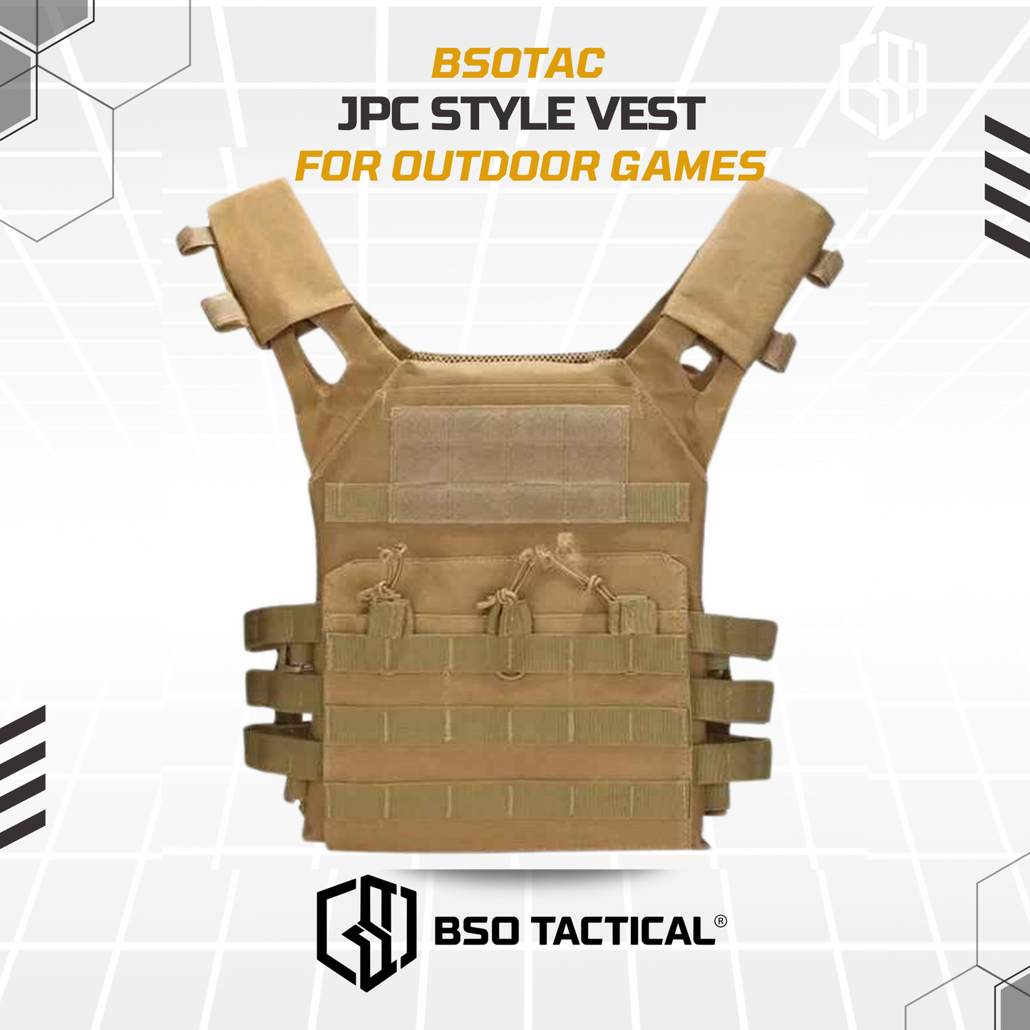 Rompi Olahraga JPC ACM Tactical Molle Vest Body Protection Lighweight Outdoor Gym Fitness Hyrox Outdoor Sport