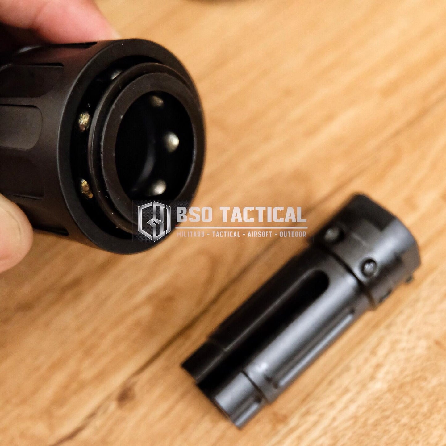 Silencer KAC Style Quick Detach QDC CQB Suppressor Airsoft AEG Short Version