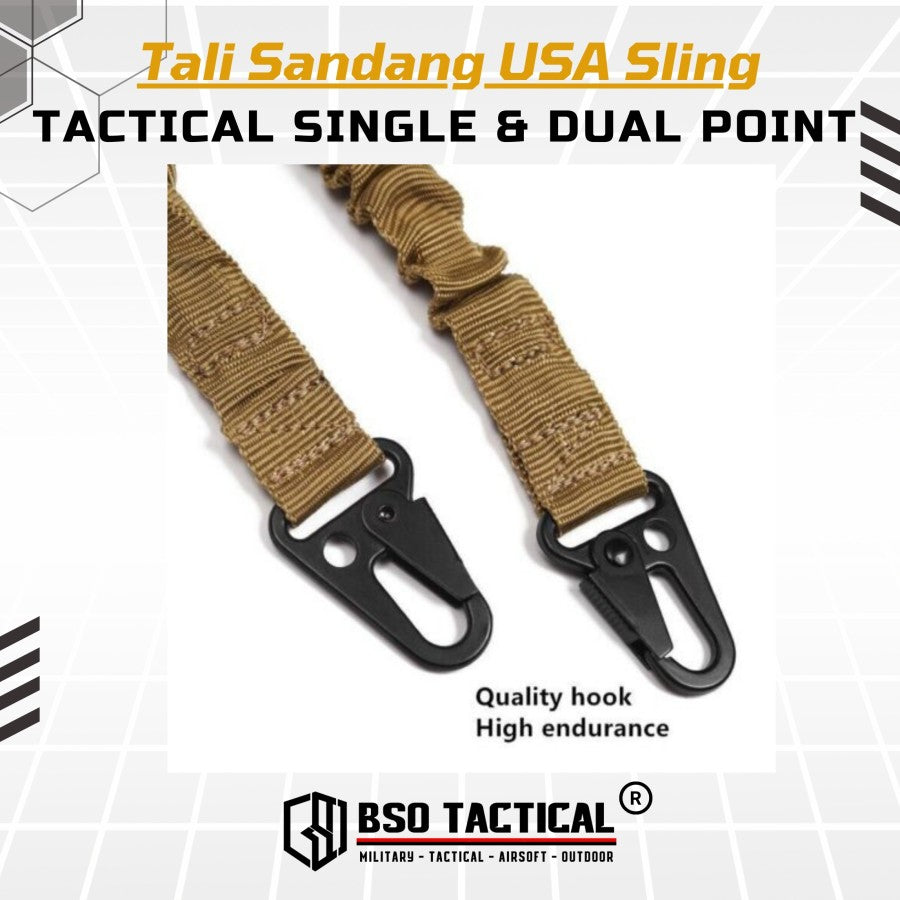 Sling Viper Tali Sandang USA Single & Dual Point Outdoor