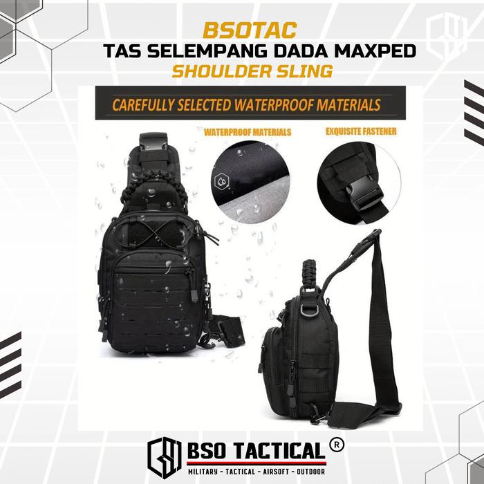 Tas Selempang Dada MP Style Shoulder Sling Outdoor Bag Multifungsi Slingbag