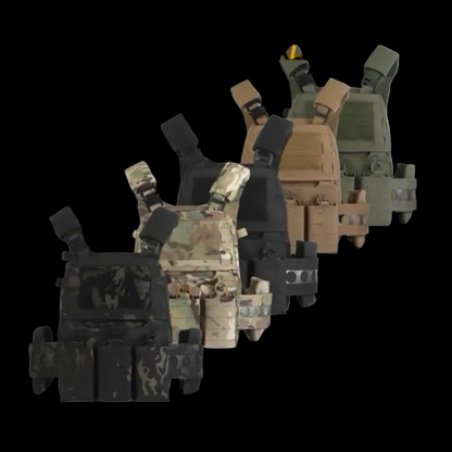 WoSport FCPC V5 Outdoor Tactical Vest with Triple Mag Pouch QD
