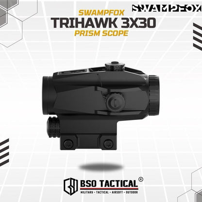 Swampfox TRIHAWK 3x30 Tactical Prism Scope