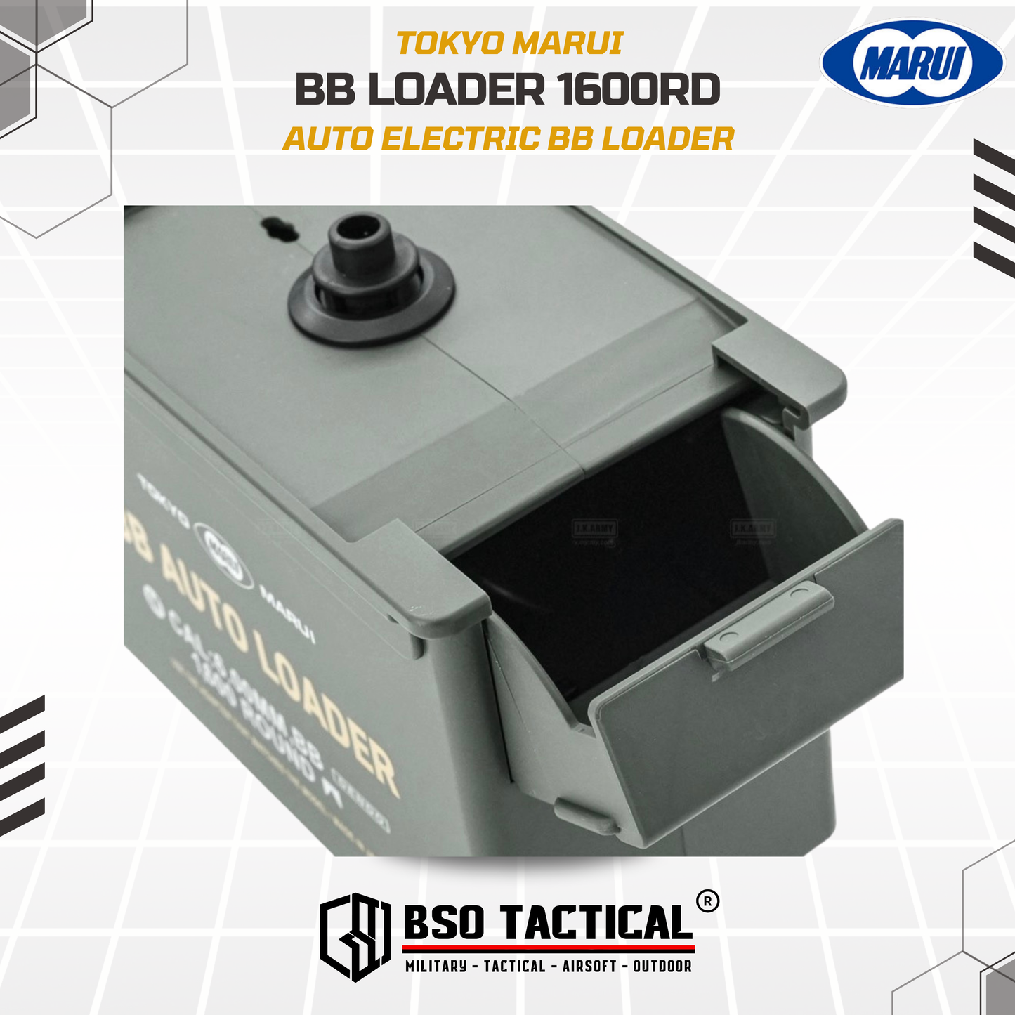 TM Auto Electric BB Loader 6mm 1600rd for Quick Easy Reloading AEG GBB GBBR