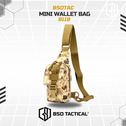 Tas Selempang Tactical Mini Wallet Bag Outdoor Sport Bag - 9119