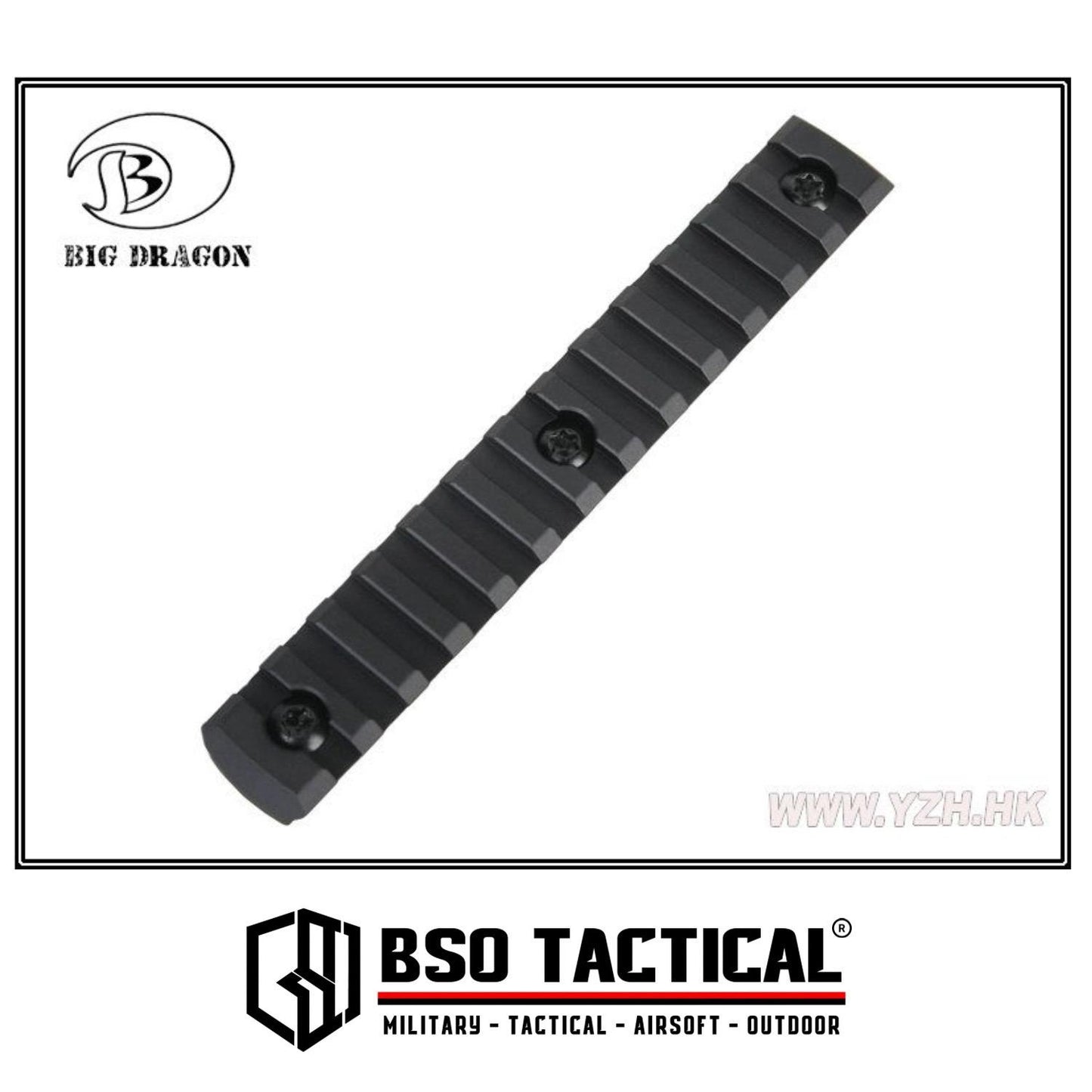 BD Rail Panel Full Metal for RIS Handguard MLOK System 13 Slot