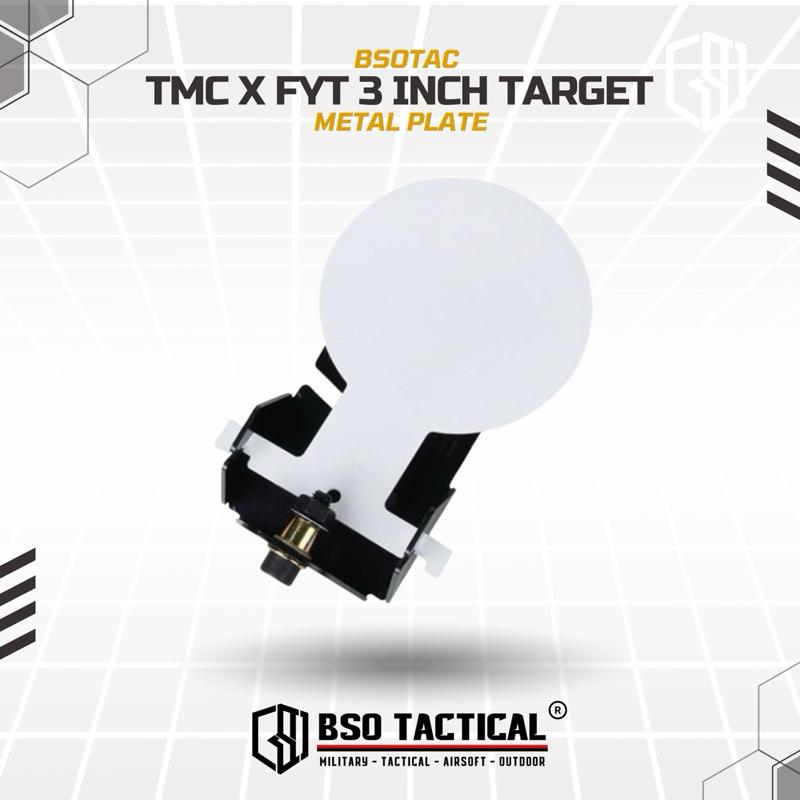 TMC x FYT Tactical Target Plate 3 Inch Metal IPSC Shooting Practice