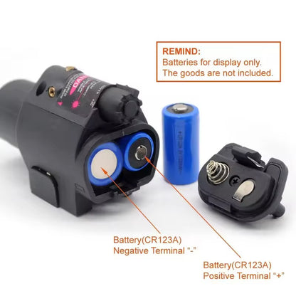 Senter Laser Tactical M6 Flashlight Polymer Include Switch