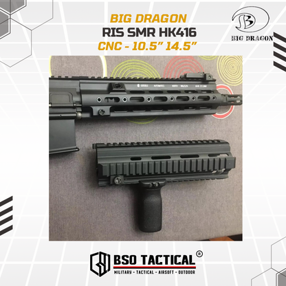 BD RIS Tactical Handguard HK416 SMR Style Full Metal Toys