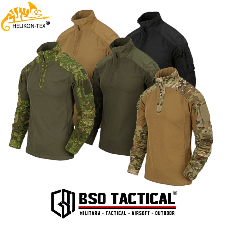 Baju Outdoor Helikon Tex MCDU NYCO Ripstop Long Sleeve Basic Shirt ORIGINAL