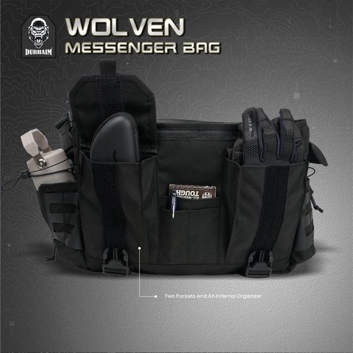 Tas Selempang Durhaim Wolven Messenger Bag Daily EDC - ORIGINAL