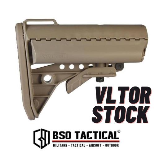 Popor Tactical Airsoft VLTOR Style AEG Buttstock