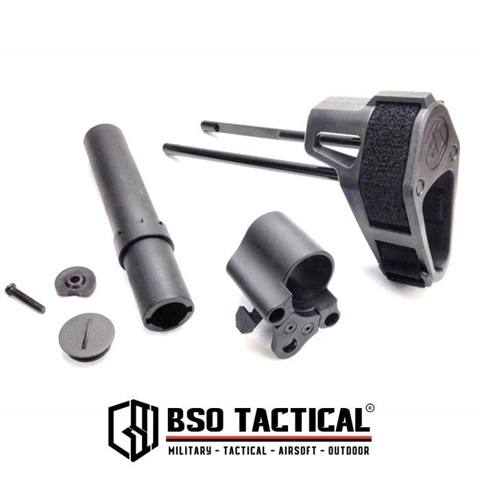Popor SB Tactical Style PDW Airsoft AEG GBBR Stabilizer Brace Stock