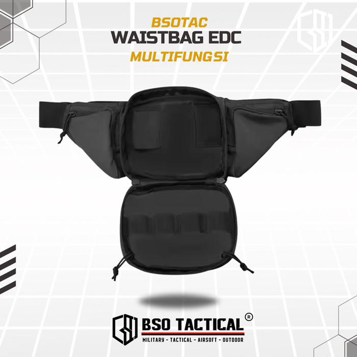 Tas Pinggang Outdoor Fanny Pack Tactical Waist Bag EDC Multifungsi Daily