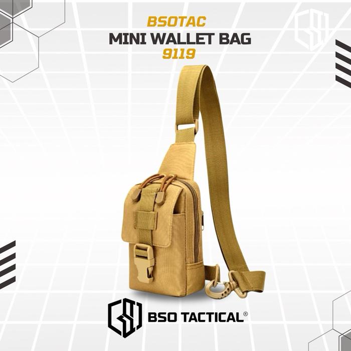 Tas Selempang Tactical Mini Wallet Bag Outdoor Sport Bag - 9119