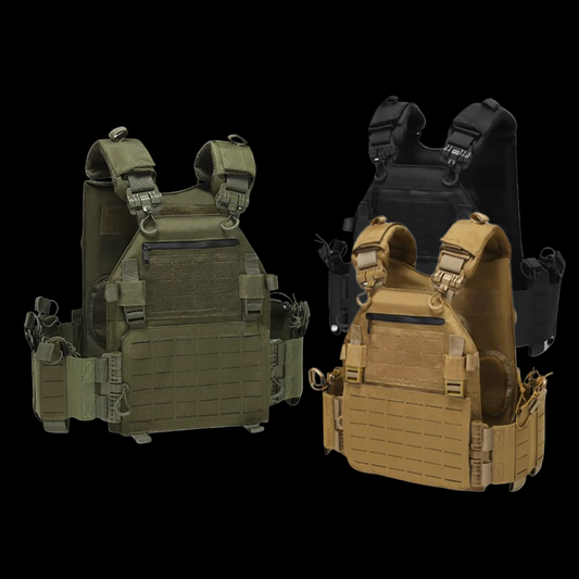 Rompi Olahraga LAVC Tactical Jungle Adventure Kit Vest Modular Molle Laser Cut Training Vest Gym Fitness Hyrox Outdoor