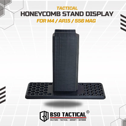 BSOTAC Honeycomb Tactical Mag Stand Display 556