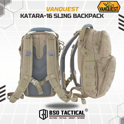 Tas Ransel Tactical Vanquest Katara 16 EDC Outdoor Backpack Slinger