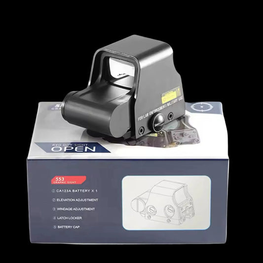 Holosight 553 Style Red Green Dot Scope Sight Picatinny Full Metal for Toys