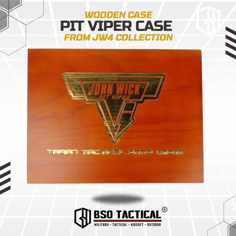 Koper Wooden Case TTI John Wick Pit Viper Collection Toys
