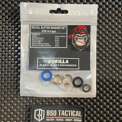 Gorilla Custom Recoil Module Buffer Set Ring for TM Capa 5.1 1911 GM