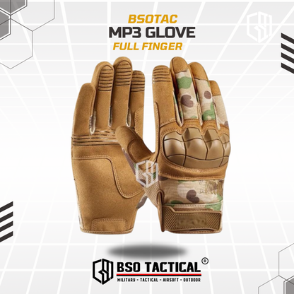 Sarung Tangan Tactical MW MP3 Style Outdoor Glove Full Finger Protection